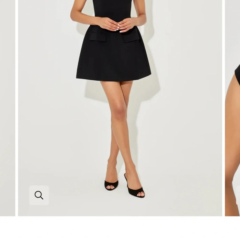 Odd Muse Black Sleeveless Mini Dress- Ultimate Muse Cap Sleeve Mini Dress - Picture 2 of 9